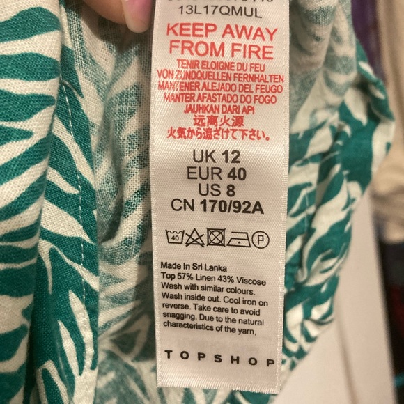 Top Shop linen blouse - Picture 5 of 5